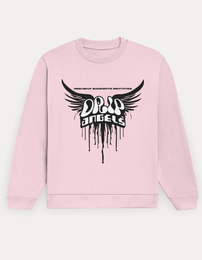 DRIP ANGELS™ HEAVYWEIGHT CREWNECK – STREETWEAR WITH ATTITUDE