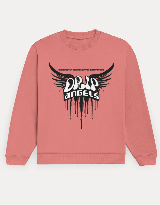 DRIP ANGELS™ HEAVYWEIGHT CREWNECK – STREETWEAR WITH ATTITUDE