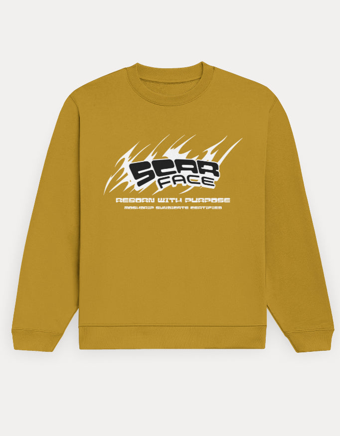 SCARFACE™ REBORN CREWNECK – BUILT FOR THE ONES WHO RISE AGAIN